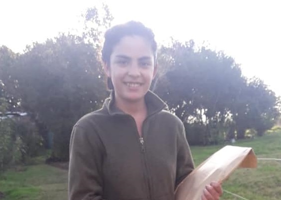 Ayelén estudiante tacuaras yacaré