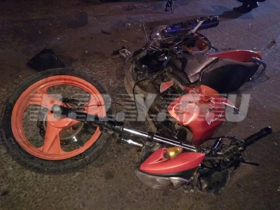CHOQUE MOTOS HERIDOS GRAVES LA PAZ 2