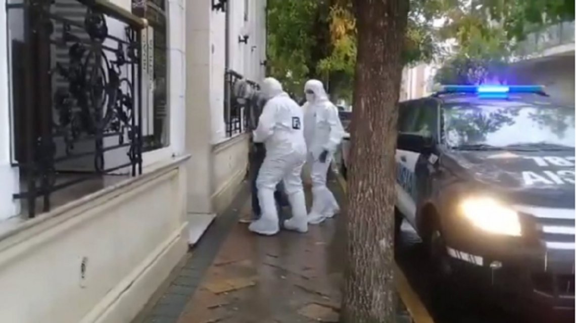 Foto ilustrativa. La policía de Concepción del Uruguay en una intervención.