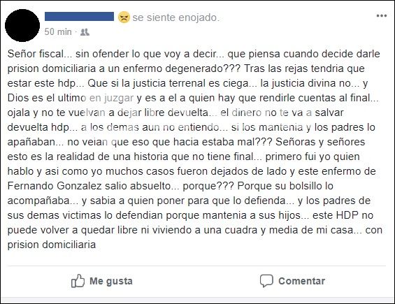 DESCARGO PRIMERA VICTIMA result