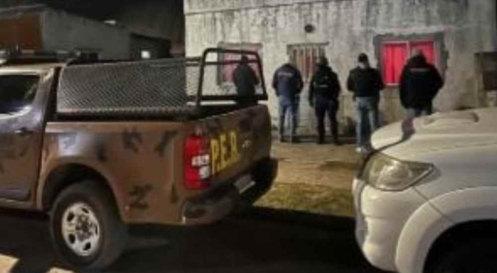 Droga Bovril allanamiento