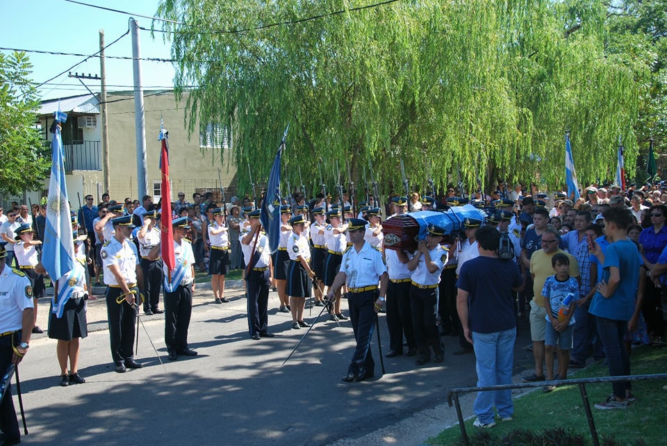 Imágenes velorio policia lopez 6
