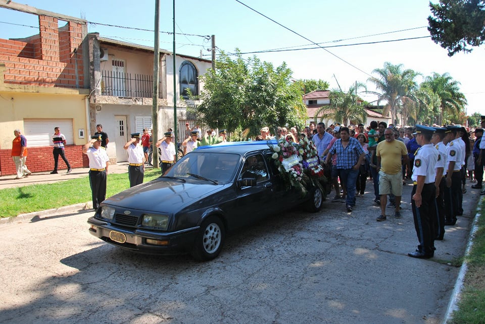 Imágenes velorio policia lopez 7