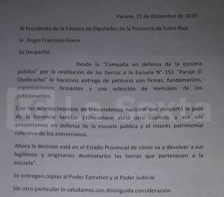 PetitorioEscuelaAgrotecnicafirmas