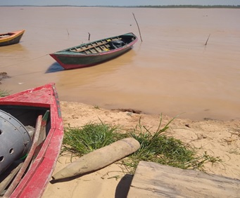 artefacto explosivo hallado en el rio