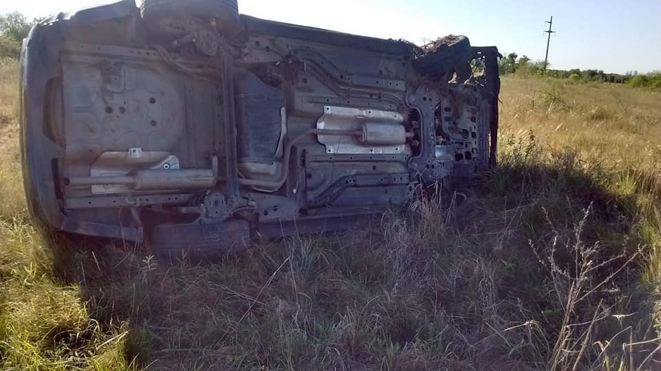 auto volcado ruta 48 4