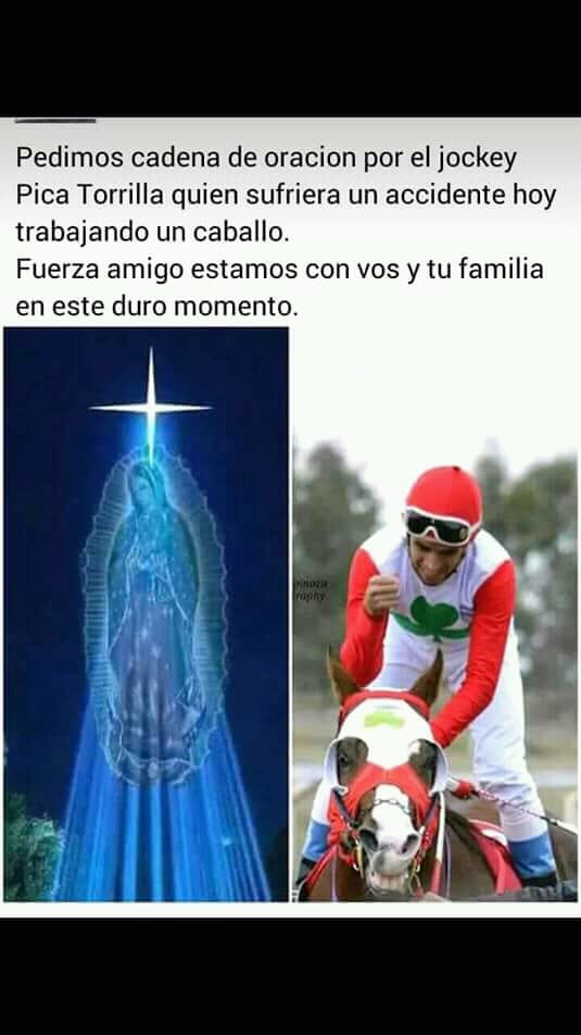 cadena oracion jockey