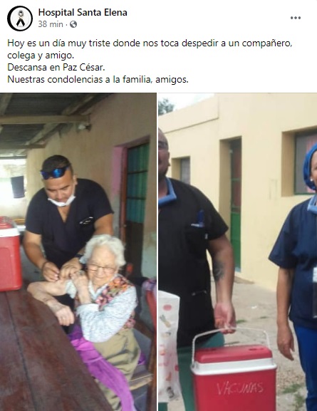 cesar miño hospital santa elena