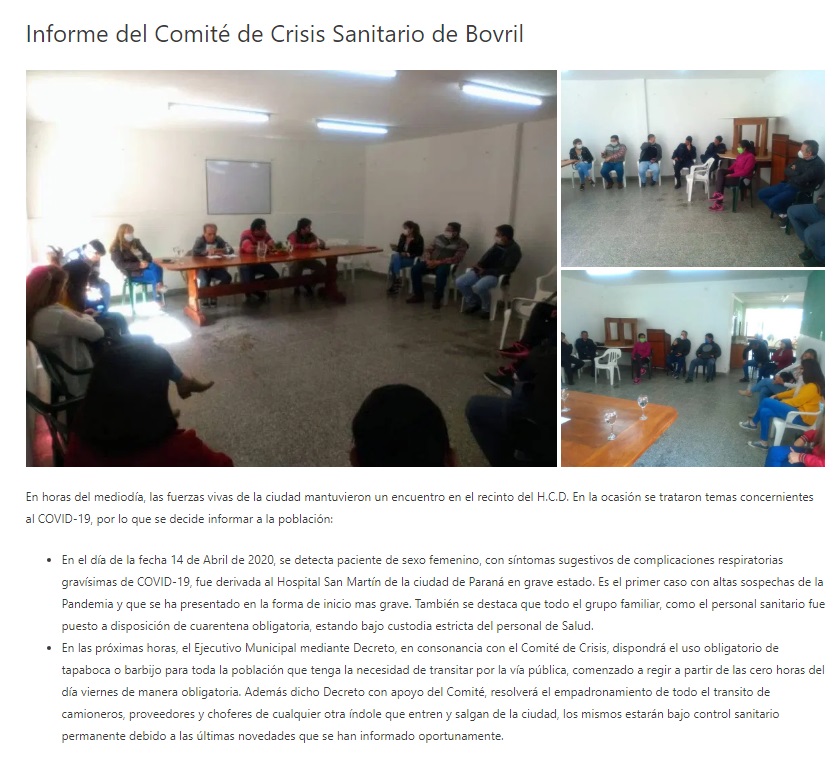 comunicado oficial coes bovril