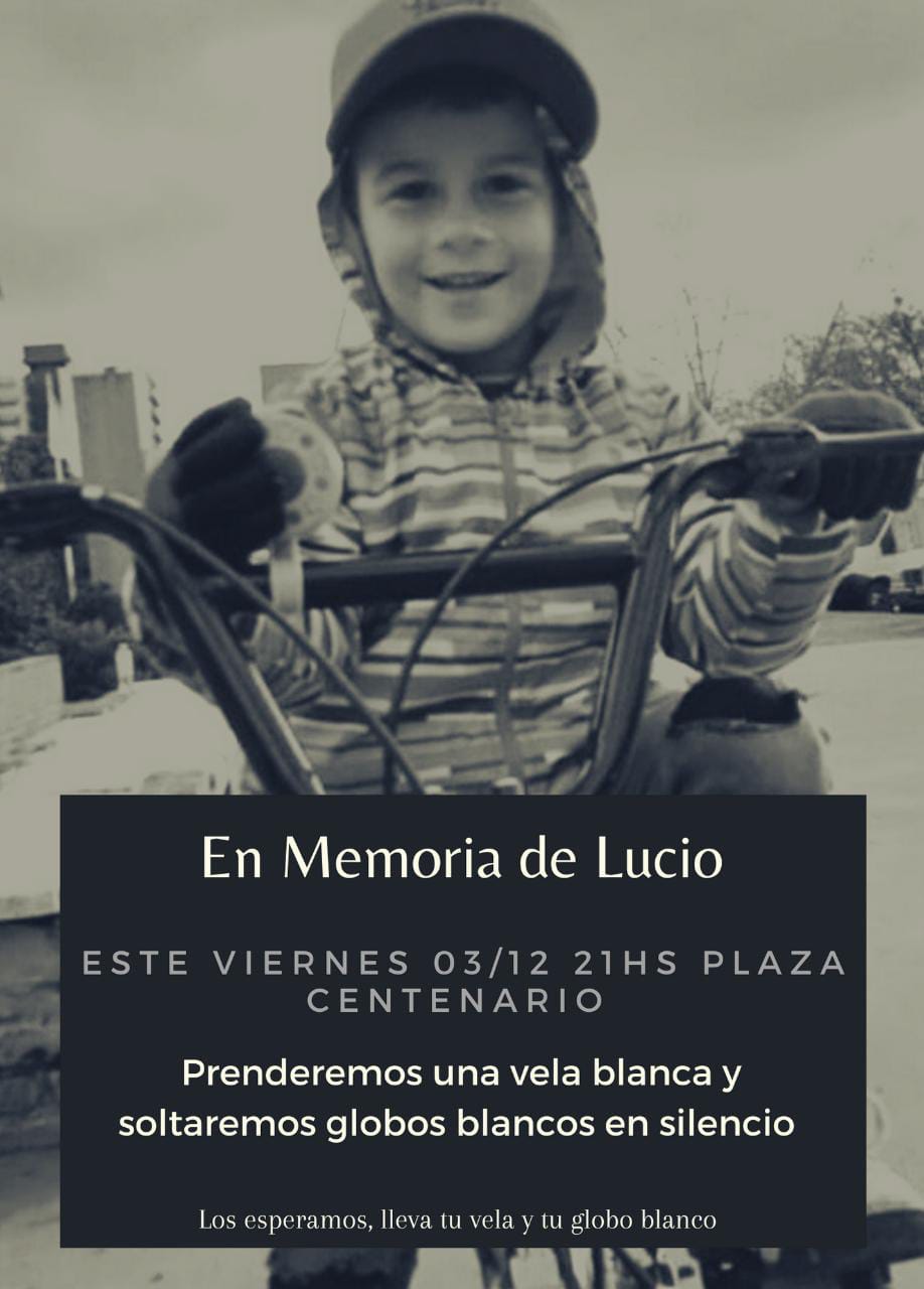 convocatoria marcha niño asesinado movimiento evita santa elena