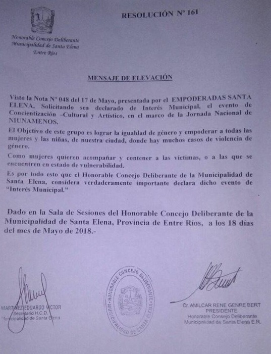 declaracion de interes