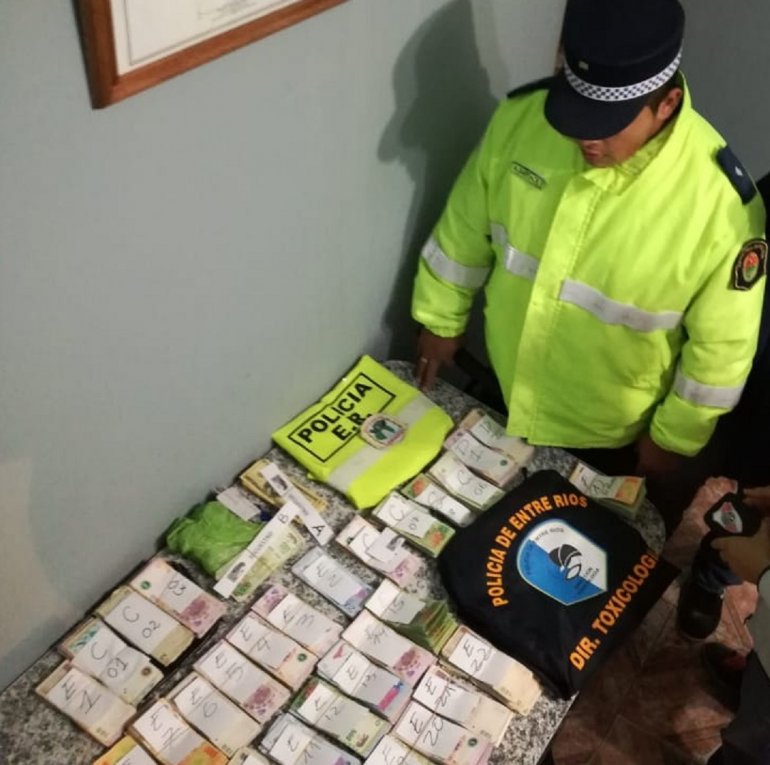 dinero secuestrado paso telegrafo