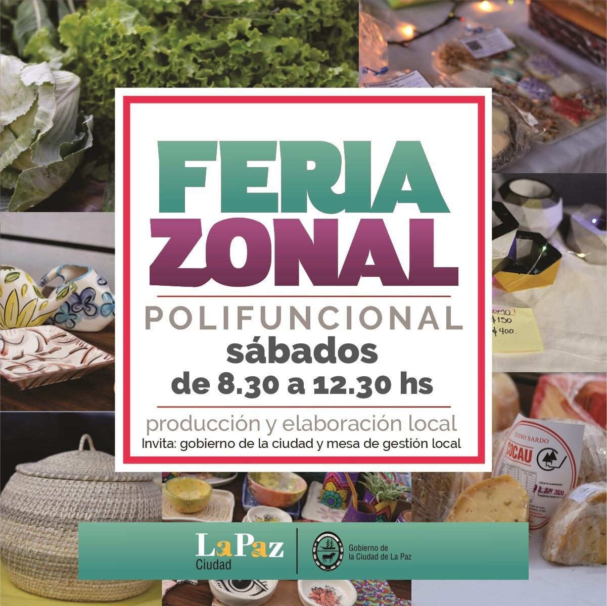 feria la paz invitacion