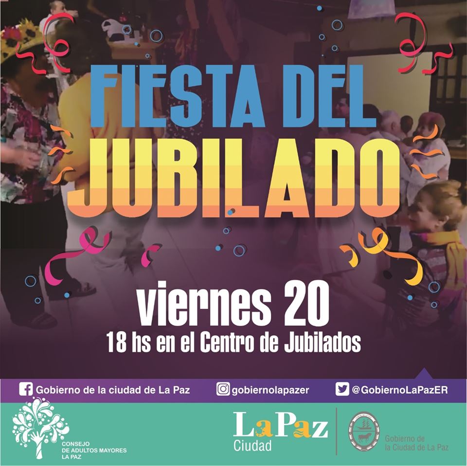 fiesta del jubilado 2019