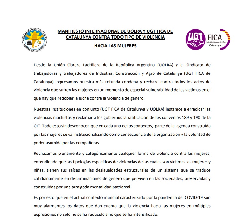 manifiesto ladrilleras 1