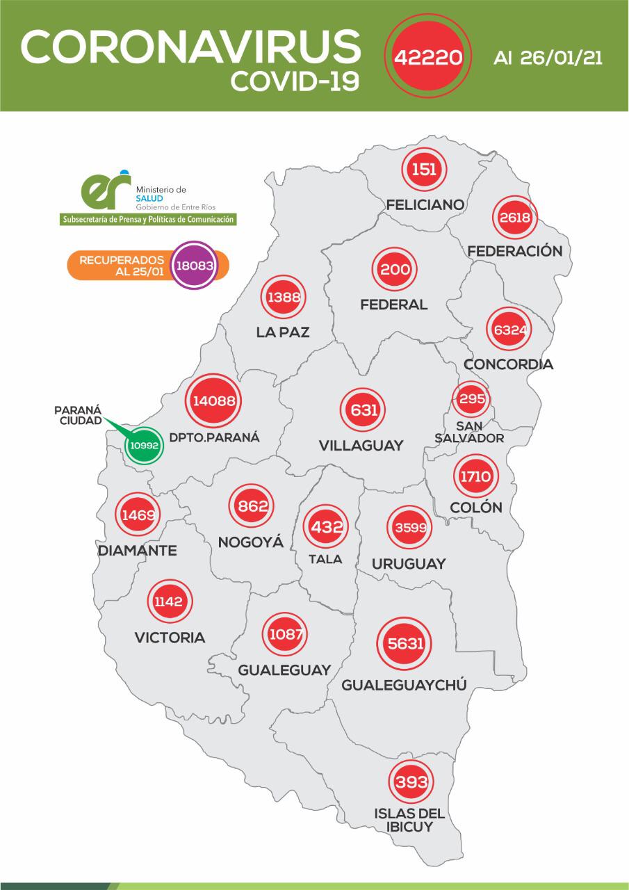 mapa coronavirus 26 1 21