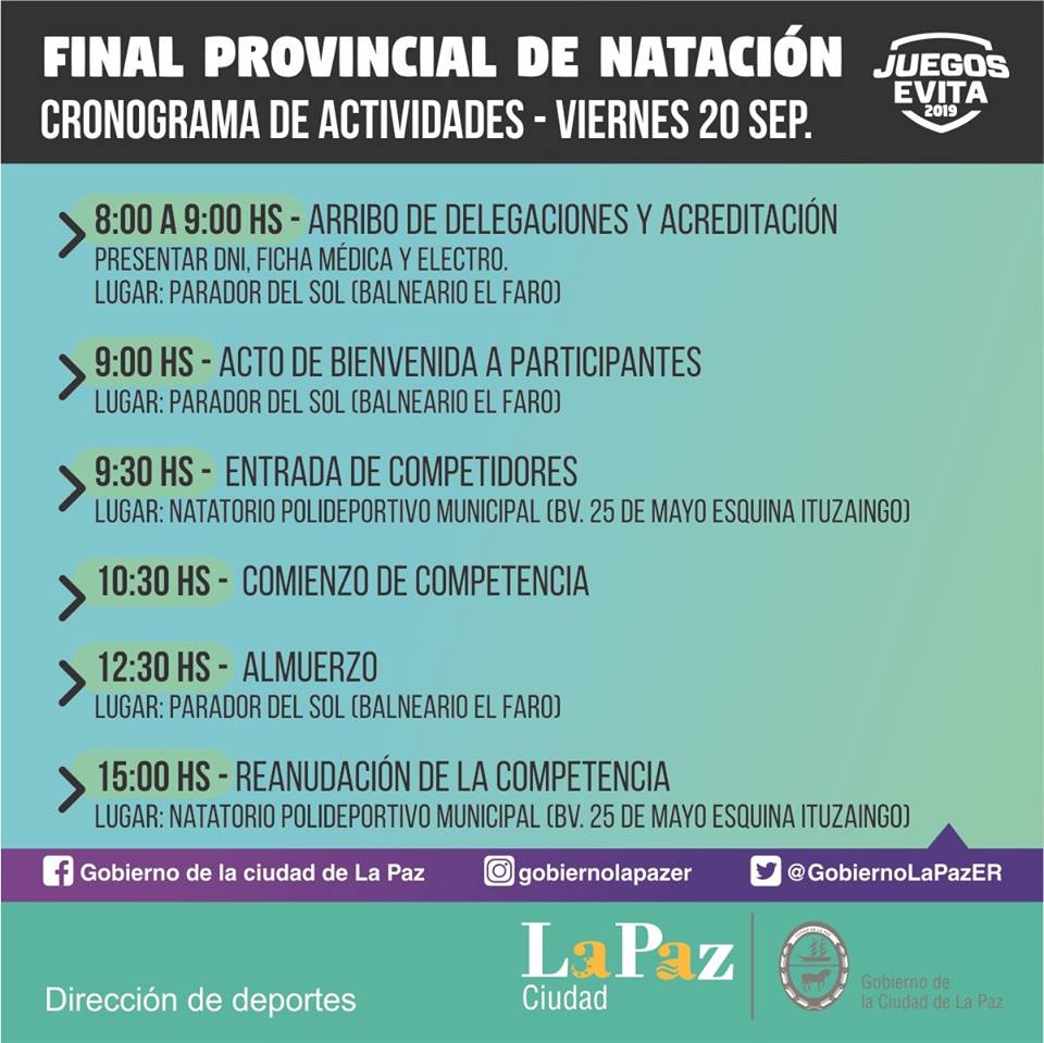 natacion juegos evita