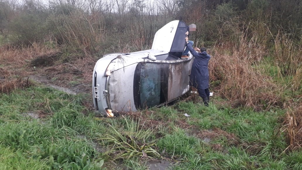 siniestro vial ruta 12 baez