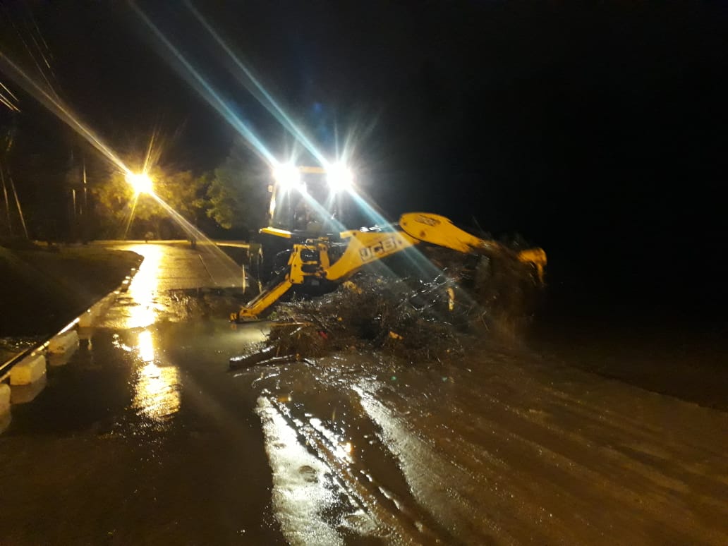 tareas puente baden arroyo lluvia