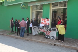 Trabajadores del Casino de La Paz reclamaron la apertura bajo protocolo