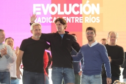 Encuentro Provincial de Evolución Radical en La Paz: con Lousteau, Frigerio y Sarubi, llamaron a 