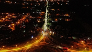 La Paz: colocaron casi 200 lámparas LED entre el acceso y la zona del Puente Blanco