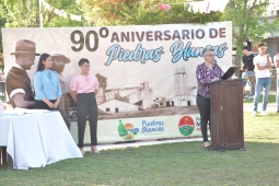 Piedras Blancas celebró su 90 aniversario con actividades culturales y deportivas