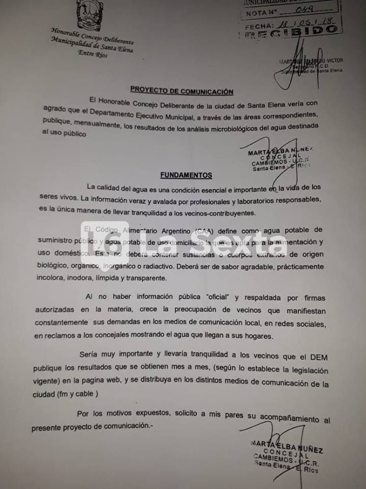 transparencia en el agua marta nuñez result