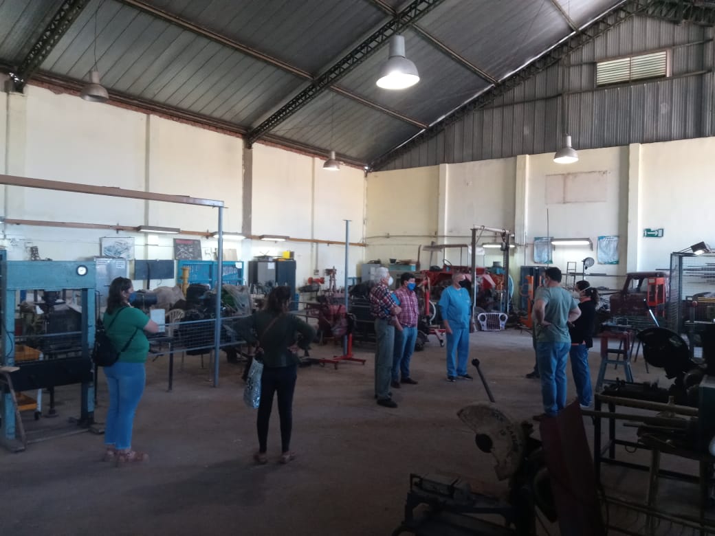 visita a la técnica vuelta a presencialidad la paz 4